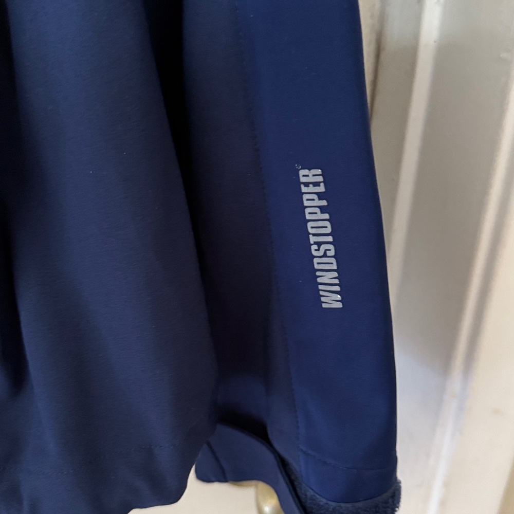 Marmot Dark Blue Jacket with Bright Blue Accents - Picture 2 of 7